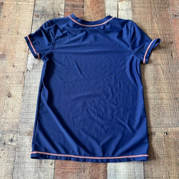 Tommy Bahama Boy's Size L (10) Blue Short Sleeve Swim Rashguard - Picture 6 of 6
